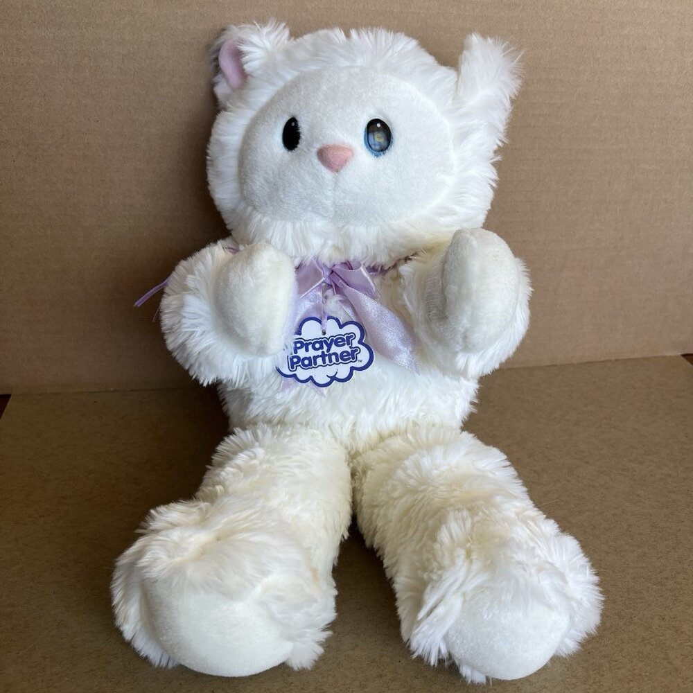 Vintage Plush Prayer Partner White Bear Hope Stuffed Animal Zondervan